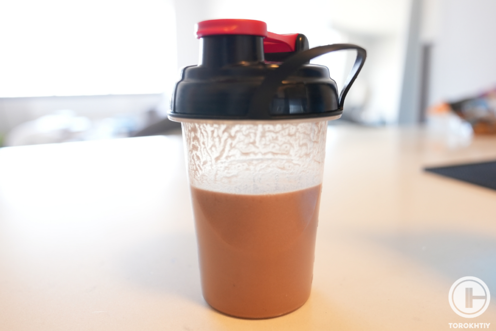 prepared protein shake