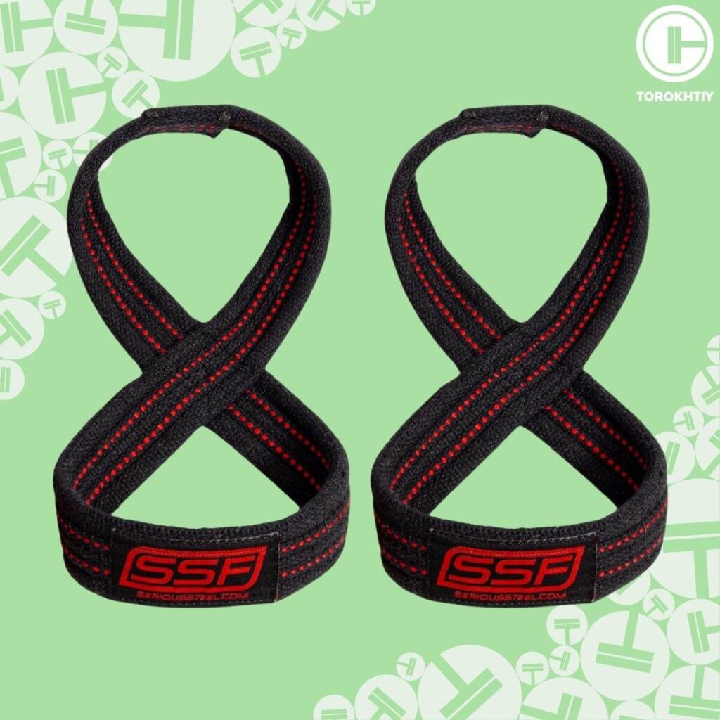 Serious Steel Fitness Straps en Forma de 8