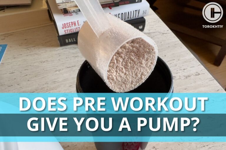How Pre Workout Gives You a Pump