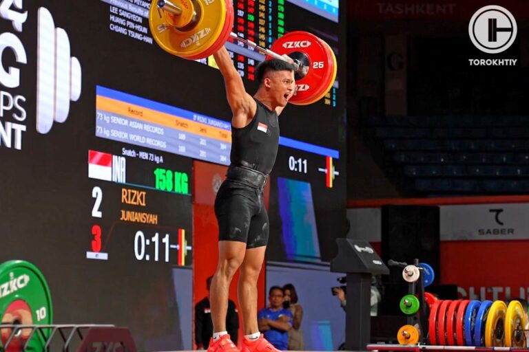 Asian Weightlifting Championships 2025: Luo Chongyang Triumphs in Men’s 81 kg Category; Juniansyah Rizki took Silver