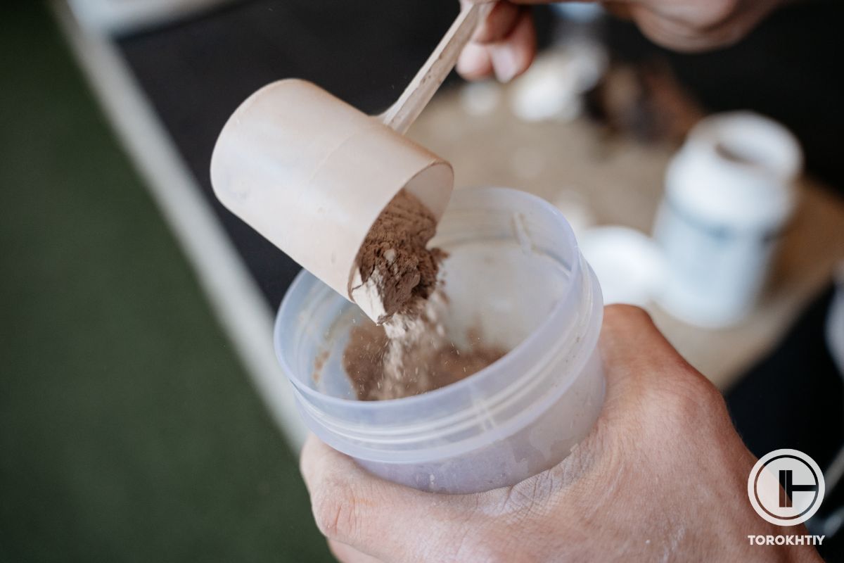 Protein powder used for shake