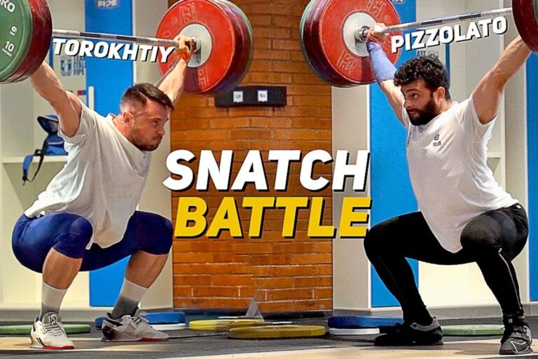 Oleksiy Torokhtiy and Antonino Pizzolato Engage in a Snatch Battle – Check it Out