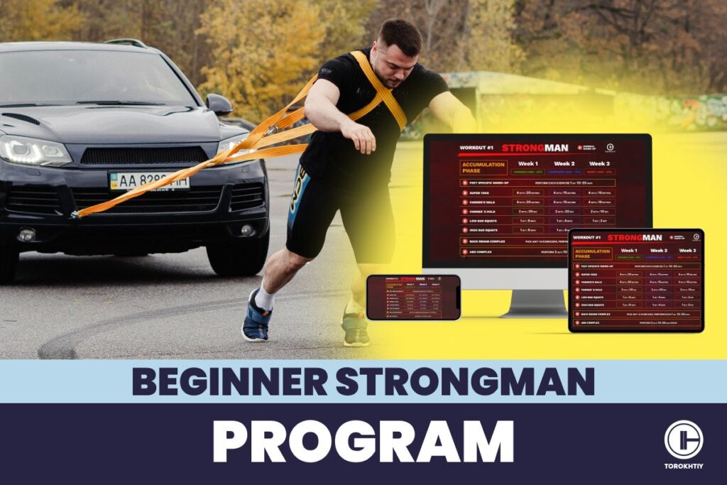 beginner strongman program