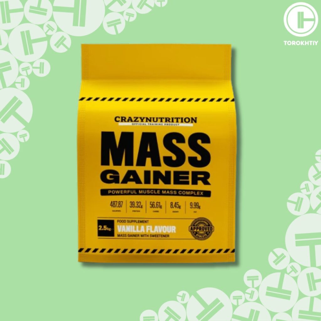 crazy nutrition mass gainer