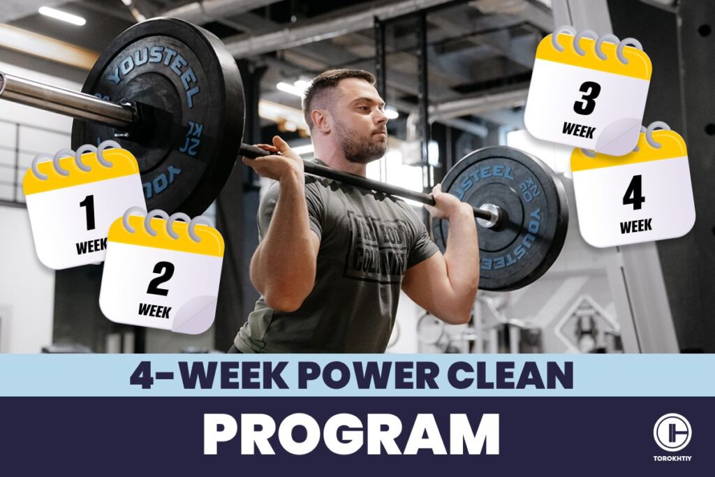 4-week power clean program