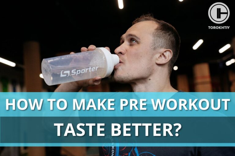 how to make pre workout taste better