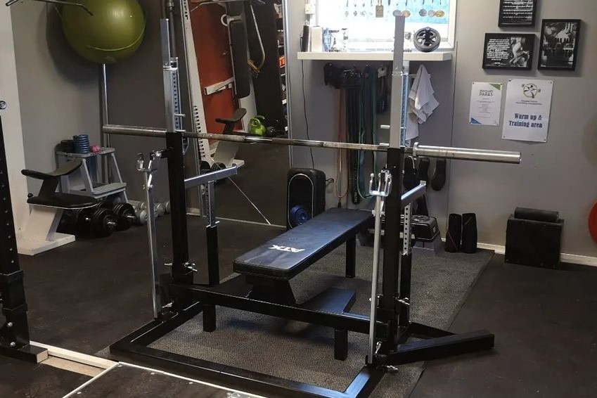 bench rack combo