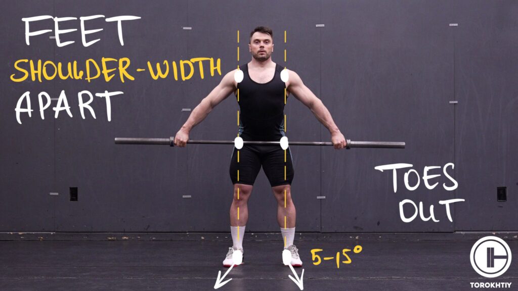 Starting Position split snatch