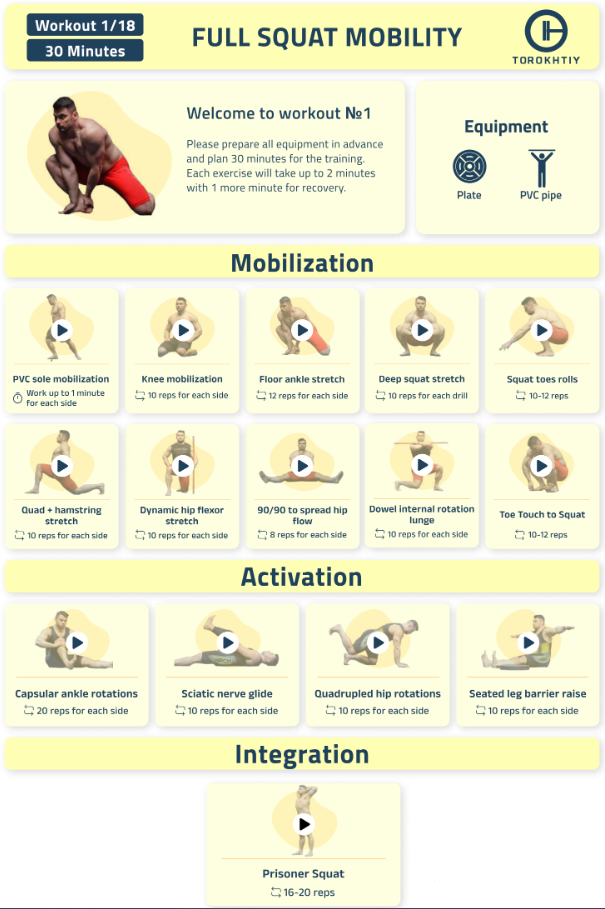 FULL SQUAT MOBILITY DEMO