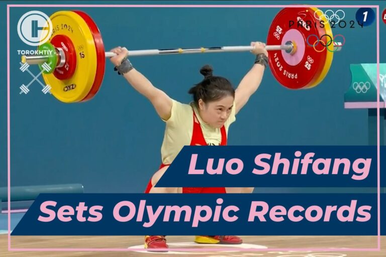 Luo Shifang Sets New Olympic Records in Snatch and C&J at Paris Olympics 2024 (Women’s 59 kg)