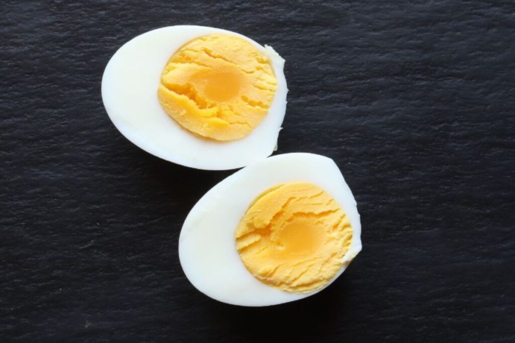 boiled eggs