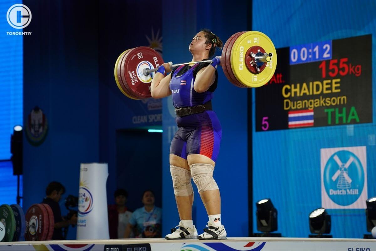 Duangaksorn Chaidee Lifting on Competition