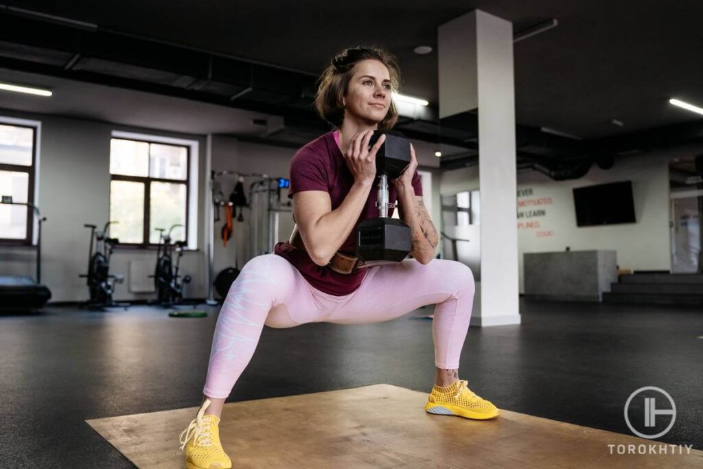 Entrenamiento De Sentadillas Para Atletas