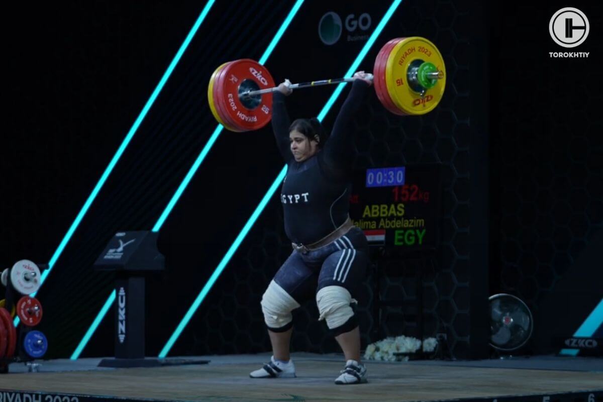 Halima Abbas Lifting Barbell