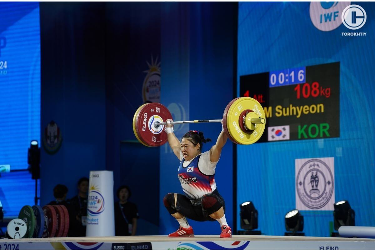 Kim Su-Hyeon Lifting on Competition