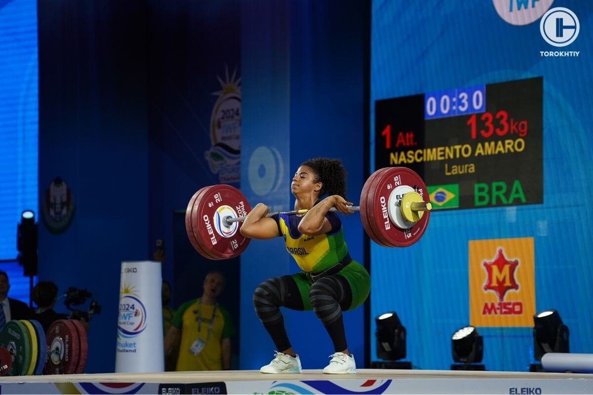 Laura Amaro Weightlifting