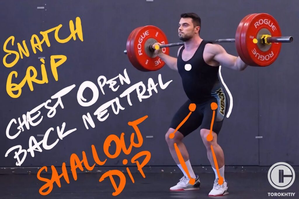 snatch balance dip