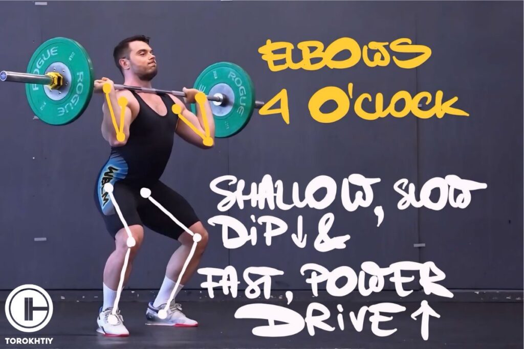 split jerk dip