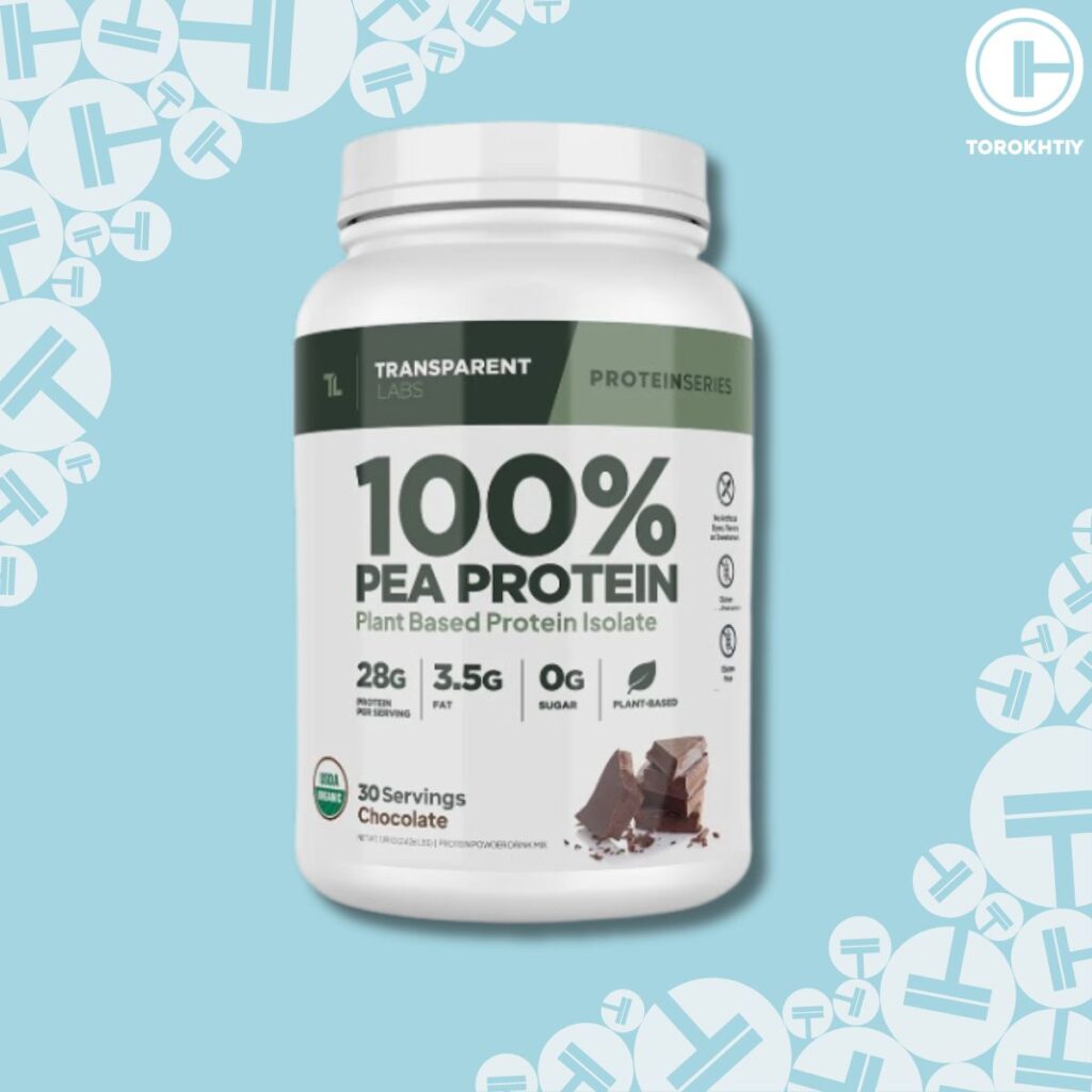 transparent labs pea protein 