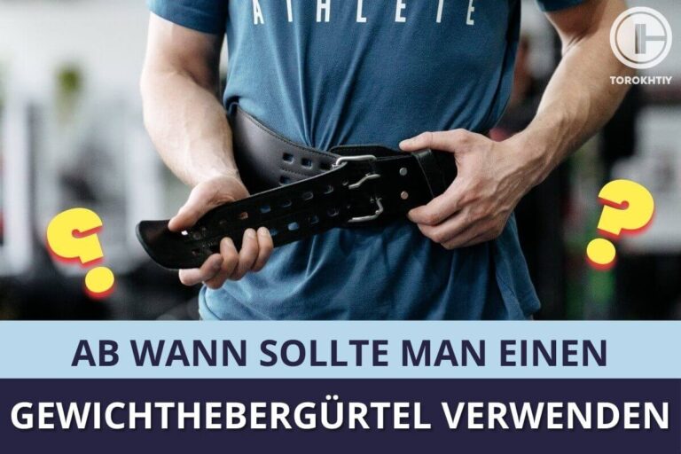 Ab Wann Sollte Man Einen Gewichthebergürtel Verwenden?