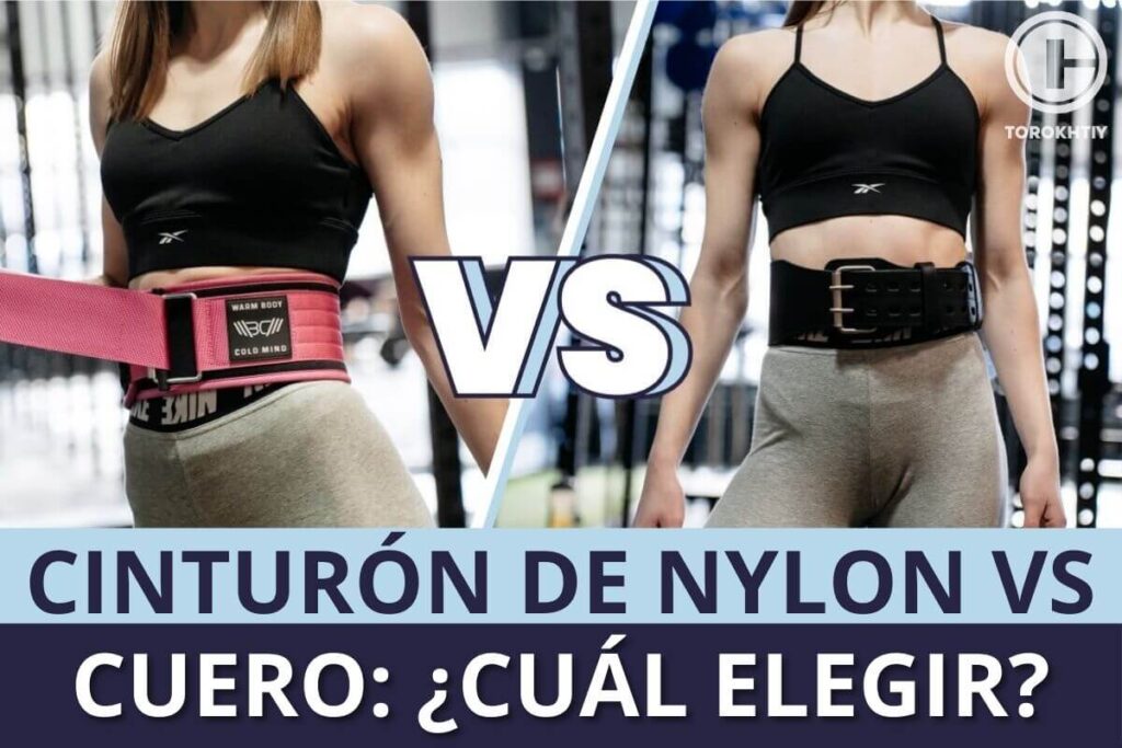 Cinturón de Nylon vs Cuero