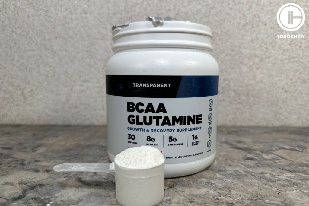 transparent labs bcaa glutamine