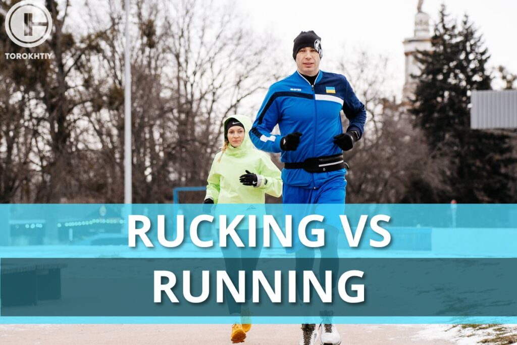 rucking vs running