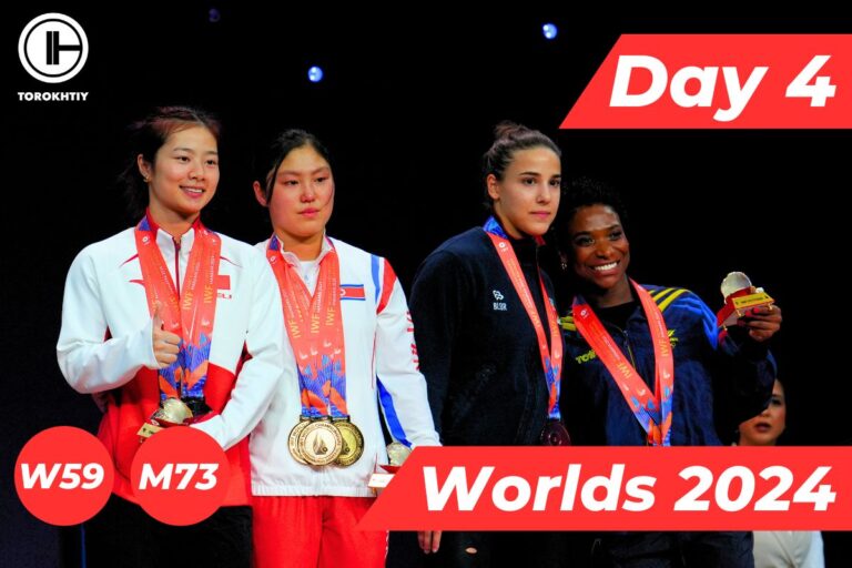 Day 4: Kim Il Gyong Smashes World Record in 59W and Ri Ryong Hyon Triumphs in Men’s 73W at IWF World Championships 2024