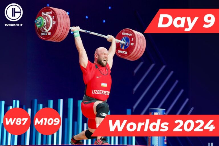 Day 9: Ruslan Nurudinov Sets World Record in 109M and Wu Yan Dominates 87W at IWF World Championships 2024