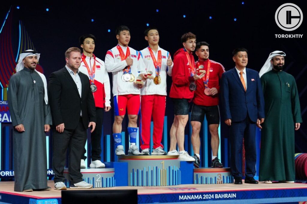 Winners of Men 67 Weight Division at Worlds 2024