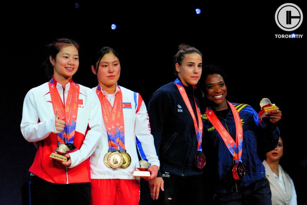 Winners of W59 weight division at Worlds 2024