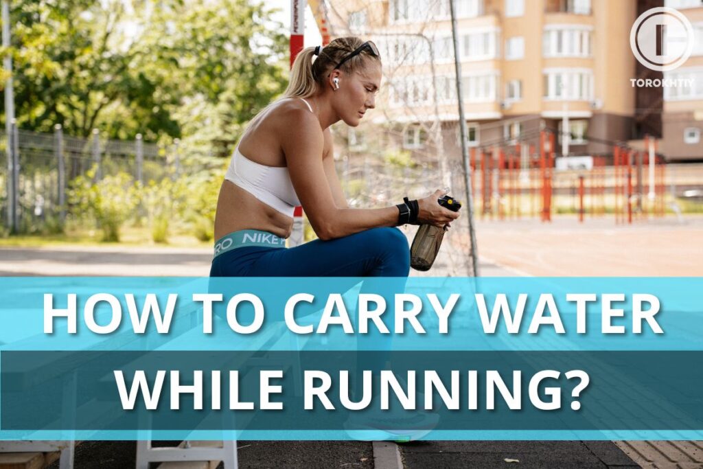 how to carry water while running