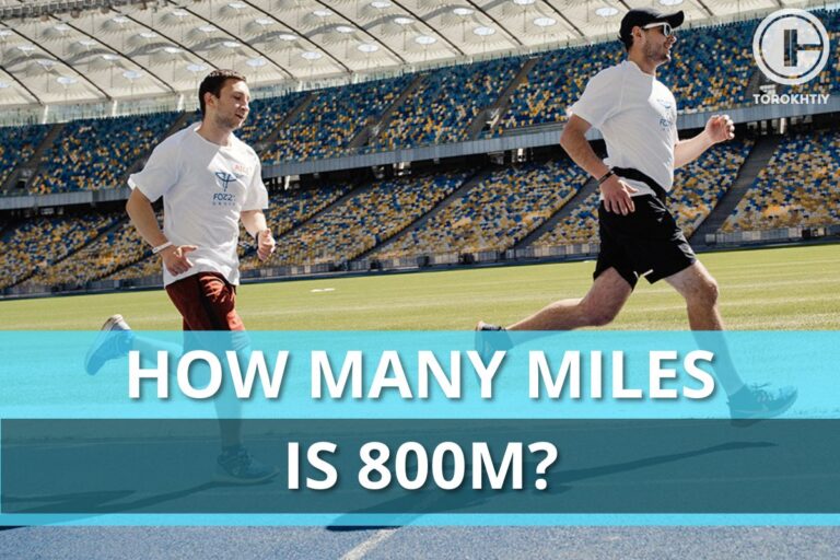 how many miles is 800m