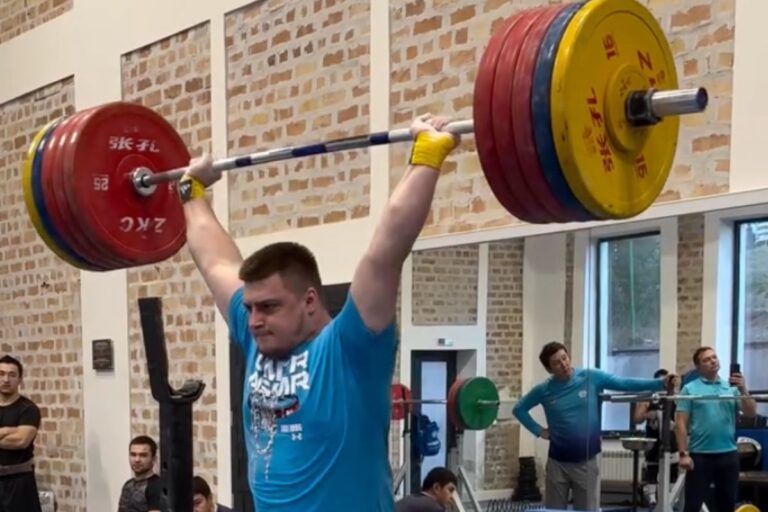 Antropov’s 243 Kg Rack Jerk Sparks Excitement Ahead Of IWF Worlds 2025