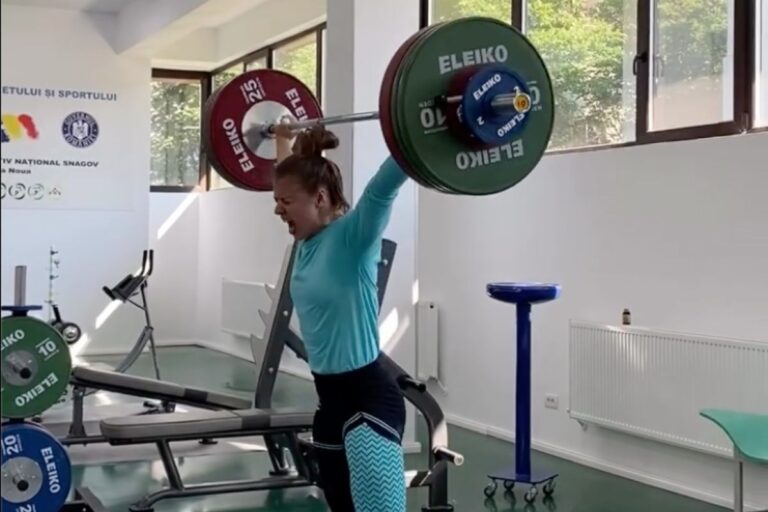 Loredana Toma Snatches 119 kg In Training As IWF Worlds 2025 Approaches