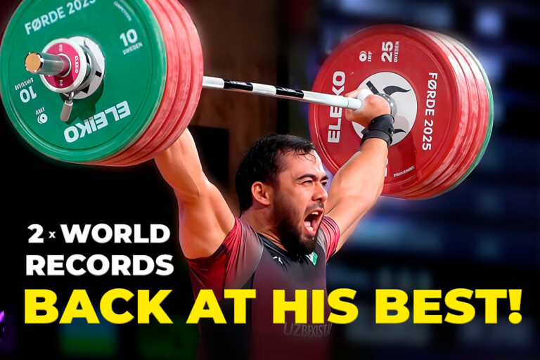 Men’s 110 kg – 2025 IWF World Championships Recap: Power, Precision, and Uzbek Dominance in Førde