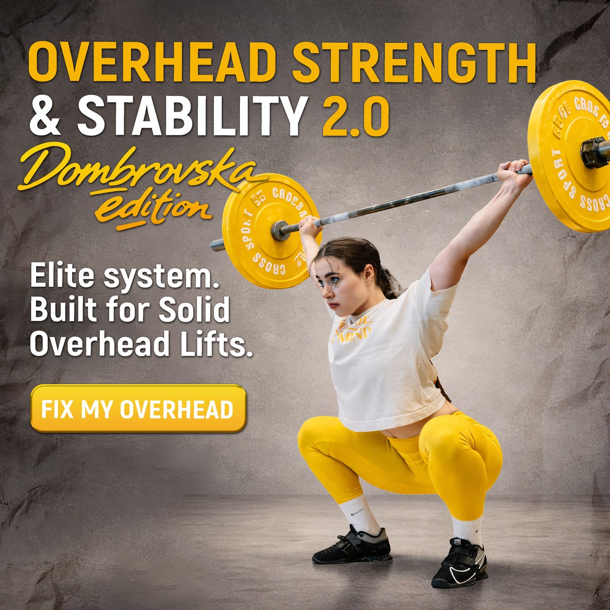 OVERHEAD STRENGTH STABILITY 2.0 BANNER ATHLETES PAGE