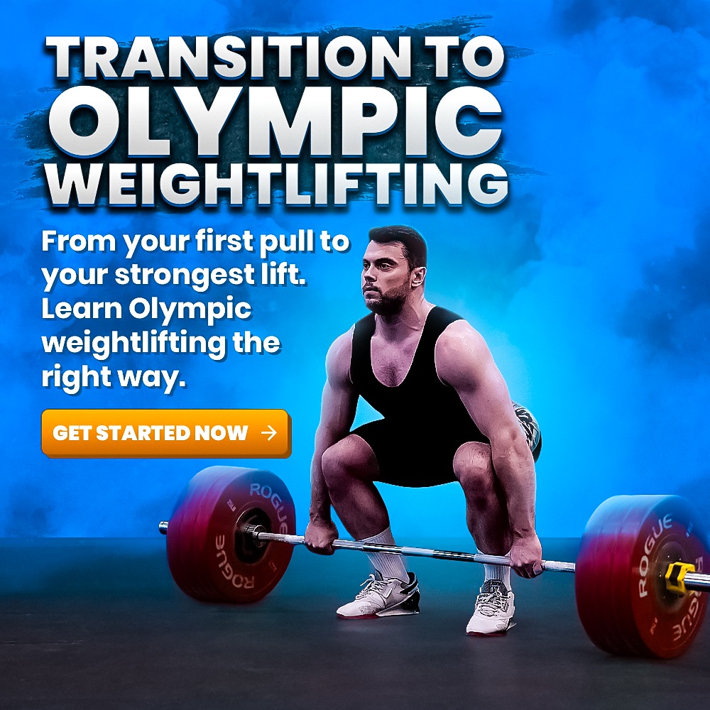 TRANSITION TO OLYMPIC WEIGHTLIFTING PROGRAM BANNER (Torokhtiy Weightlifting)